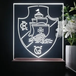Club de Regatas Vasco da Gama Logo LED Desk Light