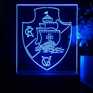 Club de Regatas Vasco da Gama Logo LED Desk Light