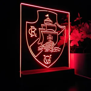 Club de Regatas Vasco da Gama Logo LED Desk Light
