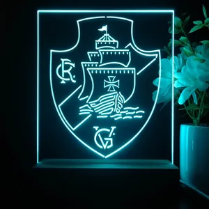 Club de Regatas Vasco da Gama Logo LED Desk Light