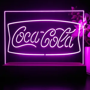 Coca-Cola Banner 2 LED Desk Light