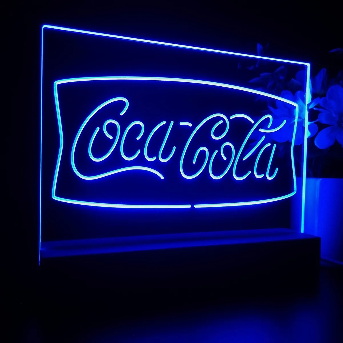 Coca-Cola Banner 2 LED Desk Light