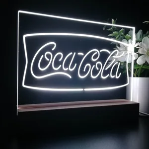 Coca-Cola Banner 2 LED Desk Light