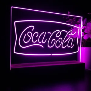 Coca-Cola Banner 2 LED Desk Light