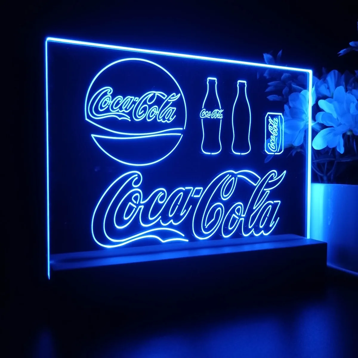 Coca-Cola Bottle Can LED Desk Light