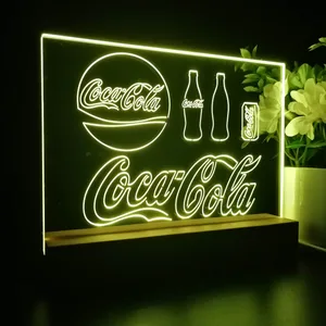 Coca-Cola Bottle Can LED Desk Light