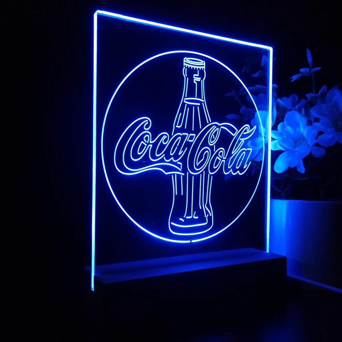 Coca-Cola Bottle Close LED Desk Light
