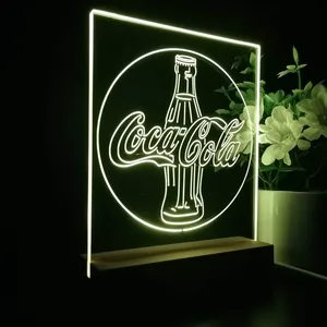 Coca-Cola Bottle Close LED Desk Light