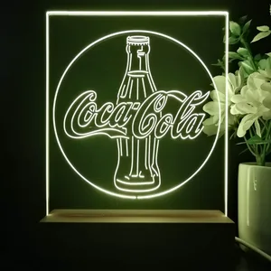 Coca-Cola Bottle Close LED Desk Light