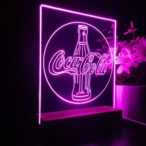 Coca-Cola Bottle Close LED Desk Light