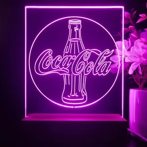 Coca-Cola Bottle Close LED Desk Light