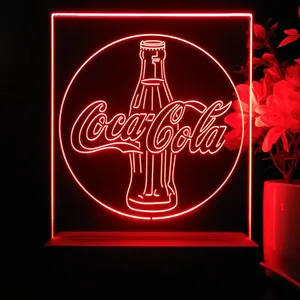 Coca-Cola Bottle Close LED Desk Light