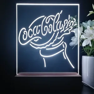 Coca-Cola Bottle Open LED Desk Light