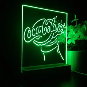 Coca-Cola Bottle Open LED Desk Light