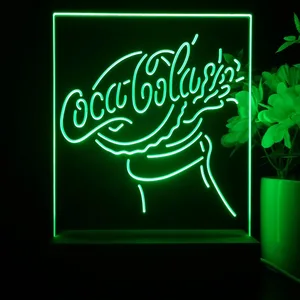 Coca-Cola Bottle Open LED Desk Light