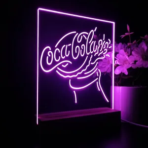Coca-Cola Bottle Open LED Desk Light