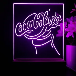 Coca-Cola Bottle Open LED Desk Light