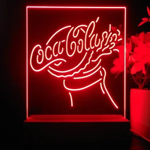 Coca-Cola Bottle Open LED Desk Light
