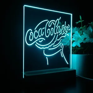 Coca-Cola Bottle Open LED Desk Light