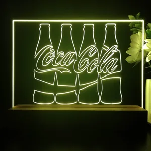 Coca-Cola Bottles LED Desk Light
