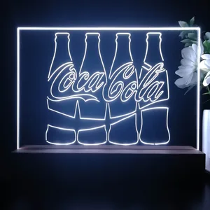 Coca-Cola Bottles LED Desk Light