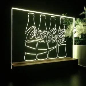 Coca-Cola Bottles LED Desk Light