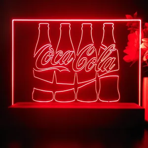 Coca-Cola Bottles LED Desk Light