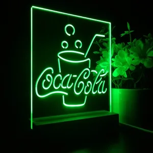Coca-Cola Cup with Bubbles LED Desk Light