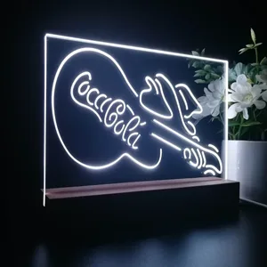 Coca-Cola Guitar LED Desk Light