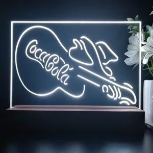 Coca-Cola Guitar LED Desk Light