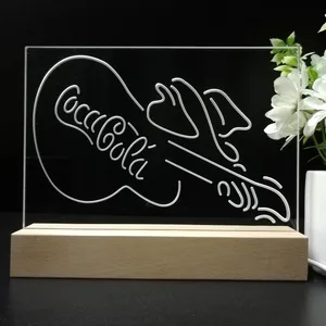 Coca-Cola Guitar LED Desk Light