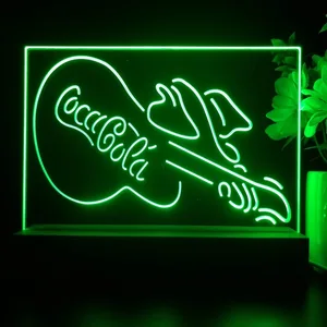 Coca-Cola Guitar LED Desk Light