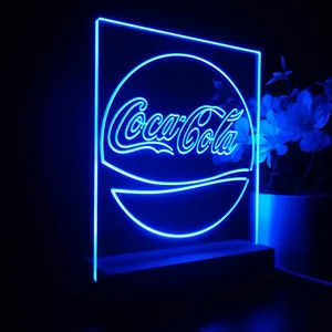 Coca-Cola Logo 2 LED Desk Light