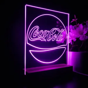 Coca-Cola Logo 2 LED Desk Light