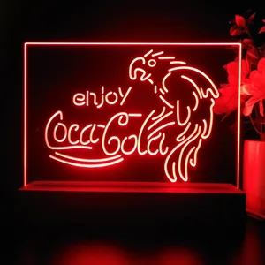 Coca-Cola Parrot LED Desk Light