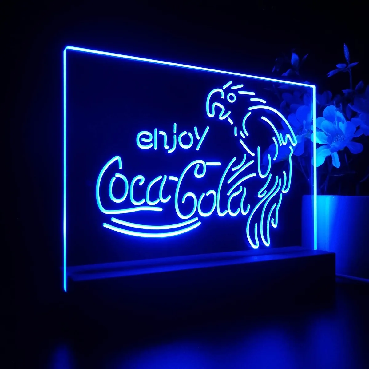 Coca-Cola Parrot LED Desk Light