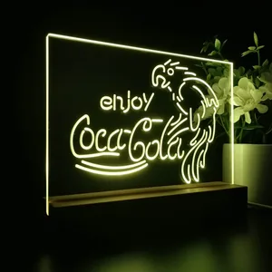 Coca-Cola Parrot LED Desk Light