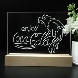 Coca-Cola Parrot LED Desk Light