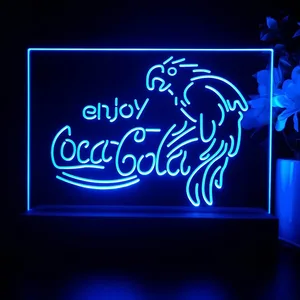 Coca-Cola Parrot LED Desk Light