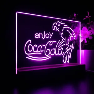 Coca-Cola Parrot LED Desk Light