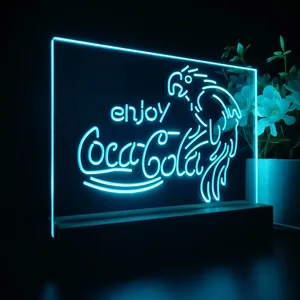 Coca-Cola Parrot LED Desk Light