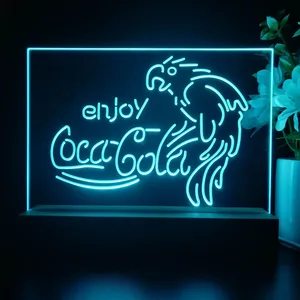Coca-Cola Parrot LED Desk Light