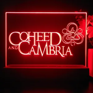 Coheed And Cambria Logo 1 LED Desk Light