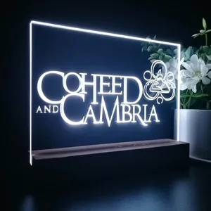 Coheed And Cambria Logo 1 LED Desk Light