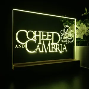 Coheed And Cambria Logo 1 LED Desk Light