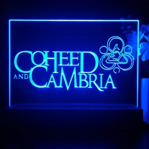 Coheed And Cambria Logo 1 LED Desk Light