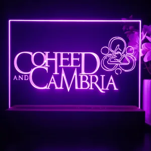 Coheed And Cambria Logo 1 LED Desk Light