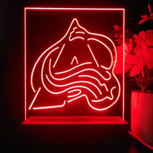 Colorado Avalanche Logo LED Desk Light