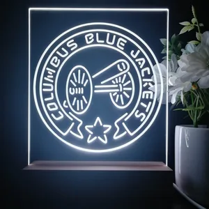 Columbus Blue Jackets Alternate LED Desk Light