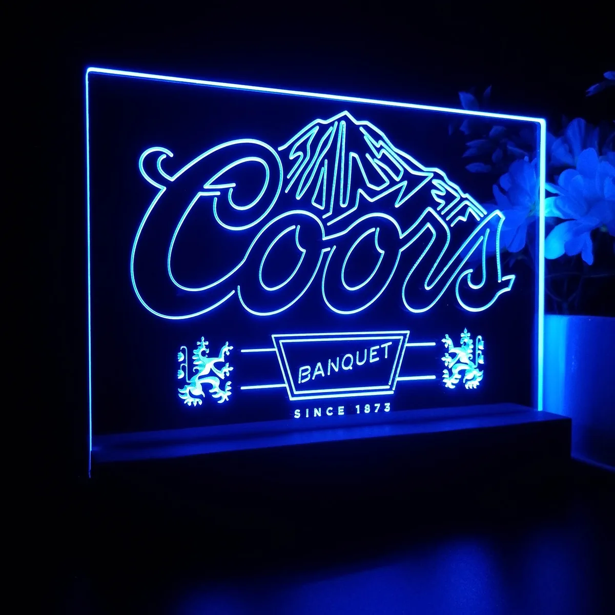 Coors Banquet LED Desk Light